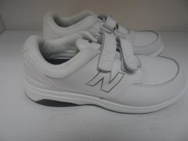 New Balance Men&#39;s 813 V1 Hook And Loop Walking Shoe White Size 10 2E - $71.24