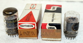 2- Vintage 6AF11 Audio Vacuum Tubes ~ Sylvania & GE ~ Used ~ Test Very Good - $12.99