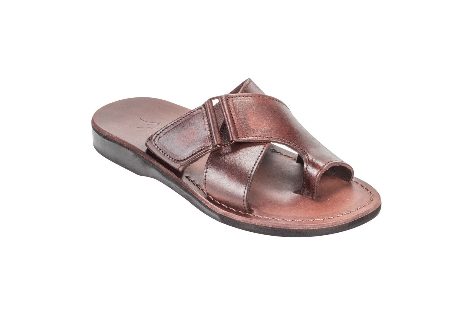 Herren Handgefertigte Jesus Sandale Natürliches Echtleder aus Jerusalem ... - $62.04