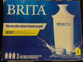 Brita Water Pitchers Standard Replacement Classic Filters 3 Pack New In Box - $13.07 CAD