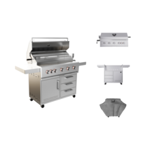 Bear Grill - 42&quot; Kodiak Bundle – 5-Burner Grill + Cart + Cover - Outdoor... - €4.998,53 EUR+
