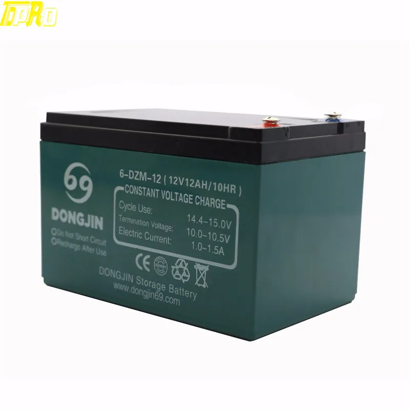 Genuine New 12V 12Ah 6-DZM-12 Rechargeable Motorcycle Battery for Electric scoot - £129.07 GBP