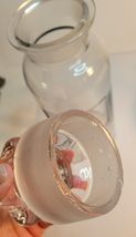 Tall Apothecary Jar Bottle with Lid Vintage Room for Large Label image 5