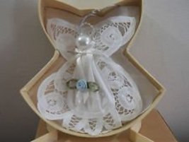 Lace Angel Christmas Ornaments in Gift Box - $19.19