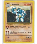 M) Pokemon Nintendo GAMEFREAK Collector Trading Card Machoke 34/102 80HP - £1.57 GBP