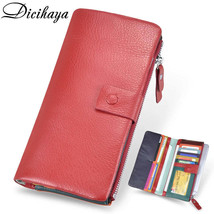 Luxury Womens Genuine Leather TwoFold Wallet  Card Holder - $36.95+