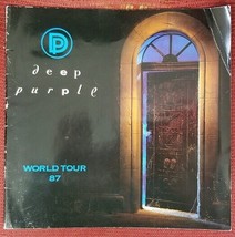 Deep Purple - Vintage 1987 House Of Blue Light Tour Concert Program Book - Fair - £19.18 GBP
