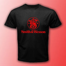 Smith &amp; Wesson Firearms Pistol Gun Beretta Colt Black T-Shirt Size S-3XL #1 - £13.98 GBP+