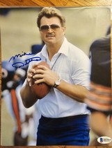 Sports Mike Ditka Autographed Photograph 8 x 10 Becket COA - £137.04 GBP