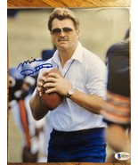 Sports Mike Ditka Autographed Photograph 8 x 10 Becket COA - £139.17 GBP