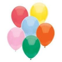 12" Standard Color Assorted Balloons (15) - $3.01