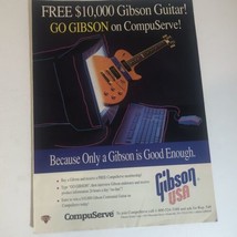 Gibson Guitar USA Vintage Print Ad Advertisement pa10 - £5.53 GBP