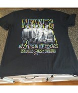 New Kids On The Block Magic Summer 2024 Black T-Shirt Size Large Joey Jo... - $24.30