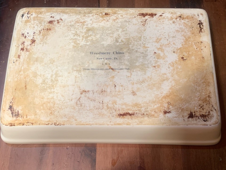 Magic Cookie Bar Baking Dish Eagle Brand Elsie Cow Woodmere China USA 9 x 13" Item image 6