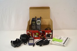Nokia Cell Phone Lot 5165 5100 Series + Chargers Box Rogers Vtg ALL POWER ON - £56.72 GBP