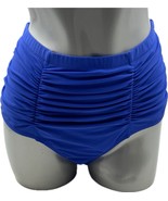 Raisins Bikini Swimsuit High Waist Bottoms Plus Size 14W Royal Blue Ruch... - $463.35 MXN
