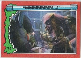 N) 1991 Topps - Teenage Mutant Ninja Turtles 2 - Movie Trading Card - #74 - $1.97