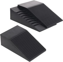 MYOYAY Non-Slip EVA Adjustable Fitness Squat Ramps - Two 2-Piece Wedges - £13.15 GBP