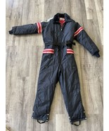 Vintage UPC Snow Snowmobile Suit Ski Made USA Mens Sz Medium Blue Red NI... - $1,601.27 MXN