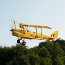 RC Radio Control Tiger moth DH-82 plane model 4 channel including motor Perfect  - £107.89 GBP