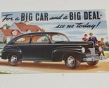 1941 Ford Motor Co Advertising Postcard Russells Garage Loch Sheldrake N... - £15.75 GBP