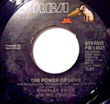 Charley Pride-The Power of Love / Ellie-45rpm-1984-VG+ - £2.37 GBP