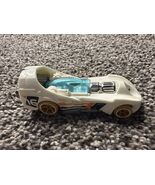 Hot Wheels White Race Car White #16 CDV46 Thailand Mattel Diecast 1995/2014 - €4,26 EUR