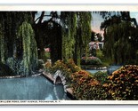 Willow Pond East Avenue Rochester New York NY UNP WB Postcard H22 - $2.92