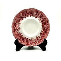 J G Meakin Romantic England Saucer Replacement Red White Tea Hathaway Cottage - £11.77 GBP