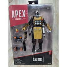 Apex Legends Caustic 6&quot; Action Figure Wave 4 Jakks Pacific Toy New - $12.24