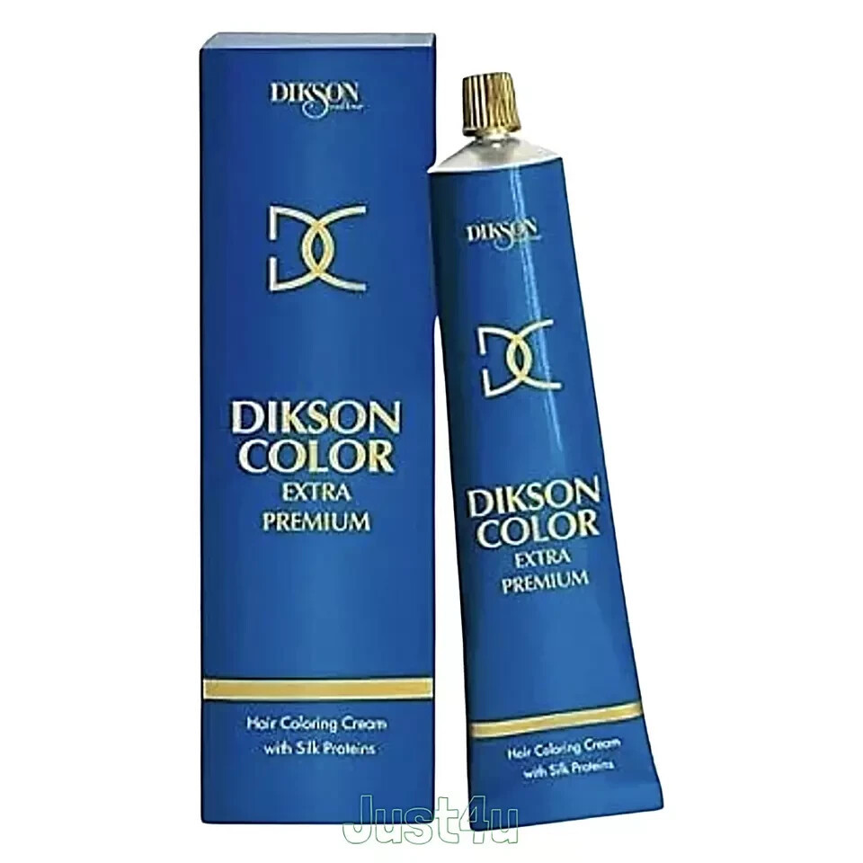 Dikson Color Extra Premium Hair Coloring Cream With Silk Proteins, 4oz. ... - $12.94