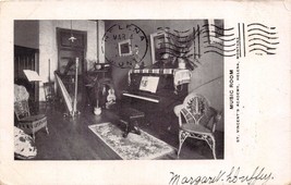 Helena Montana St VINCENT Acadmy ~ Music Room ~ Piano ~ Harp Postcard-
show o... - £7.23 GBP