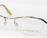 Occhiali Vintage BERND BERGER 9070 581-01 ORO Montatura 49-16-135mm - $76.76