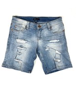 Denim STS Blue Light Wash Distressed Shorts Sz. 5 Stretch Cotton Spandex - €6,73 EUR