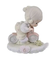  Precious Moments “Growing In Grace&quot; Vintage 136225 Girl With Bicycle Age 6 - £9.38 GBP