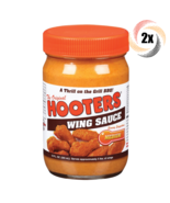 2x Jars The Original HOOTERS Wing Sauce Medium | 12oz | Thrill On The Gr... - £21.10 GBP