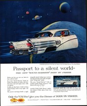 1958 Buick large-mag Body by Fisher car ad -&quot;Passport to a Silent World&quot;... - £20.71 GBP