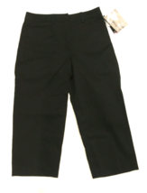 BRIGGS Capri Pants Womens 6P Black Slimming Solution Pull On Comfort Wai... - £9.88 GBP