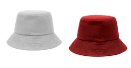 1pcs Bucket Hat Cap Cotton Fishing Boonie BrimVisor Sun Summer Men Women... - $18.99