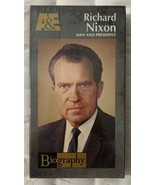 Richard Nixon - Man &amp; President (VHS, 1996) A&amp;E Biography New Sealed Fre... - £14.72 GBP