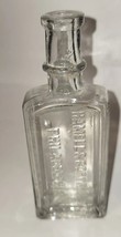Antique Glass Bottle HAMELL &amp; CORTRIGHT Flavoring Extracts - £4.31 GBP