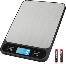 Diyife® Kitchen Scale 22Lb/0.1Oz, Digital Food Scale With Lcd Display, 6 Units, - £27.28 GBP