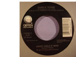 Sweet Child O&#39; Mine / It&#39;s So Easy 7&quot; 45 [Vinyl] Guns N Roses - £37.49 GBP