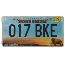 2018 North Dakota License Plate Legendary Peace Garden State Buffalo - £19.41 GBP