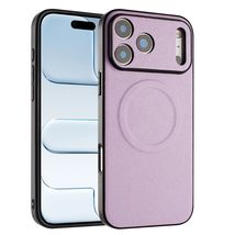 Generic Case for iPhone 15 Plus (Color: Purple) Leather Magnetic Hard Si... - $848.87 MXN