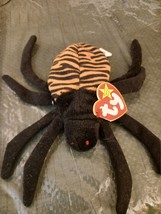 Ty beanie babies Spinner the Black and Orange Spider - £7.81 GBP