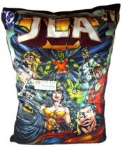 JLA #1 Plush Pillow Justice League of America 24X20 Extra Large Soft Stuffed Toy - £78.79 GBP