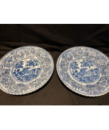 Set of two old Chinese wall plates, marked bottom - £76.31 GBP