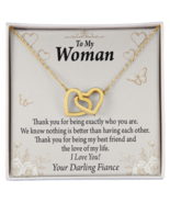 To My Fiancee Best Friend And Love Inseparable Necklace - £52.92 GBP+