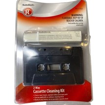 RadioShack 2 Way Cassette Cleaning Kit 44-1162 For Portable Car Home Pla... - $8.20
